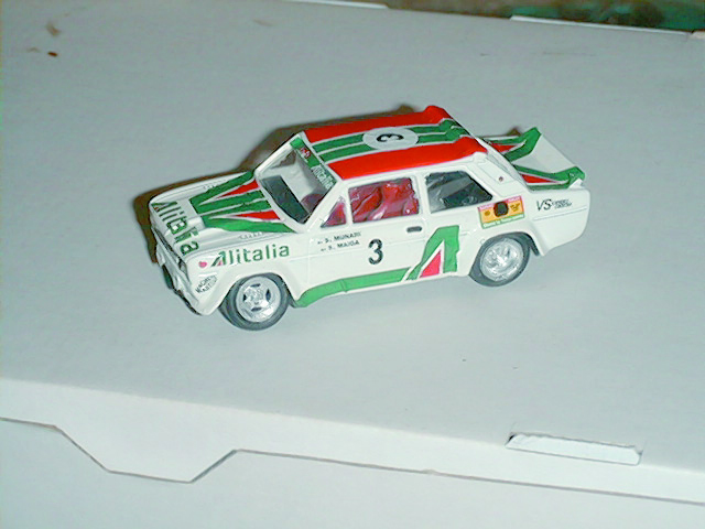 FIAT AB 131 RALLY in scala 1:43