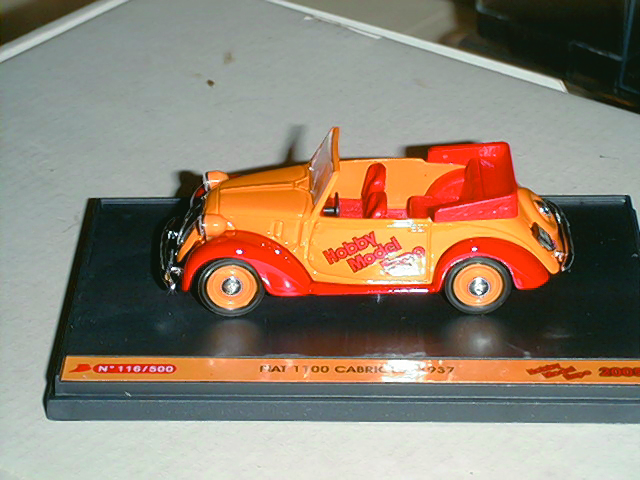 FIAT 508 CABRIO in scala 1:43