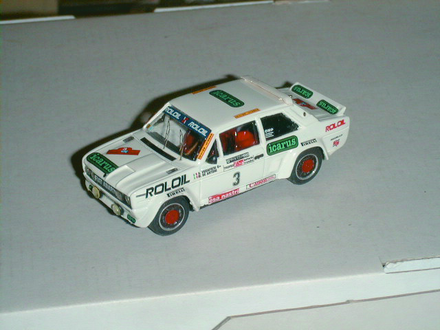 FIAT ABARTH 131 in scala 1:43