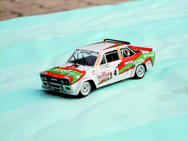 FIAT ABARTH 131 in scala 1:43