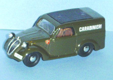 FIAT 500 B FURGONI in scala 1:43