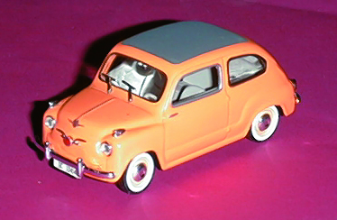 FIAT 600 1:43 scale