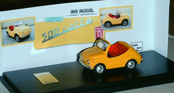 FIAT 500 in scala 1:43