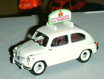 FIAT 600 in scala 1:43