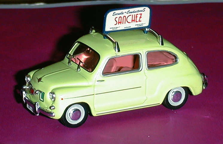 FIAT 600 in scala 1:43