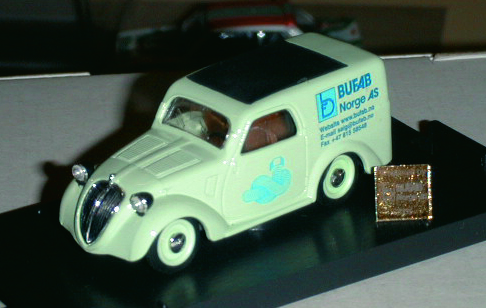 FIAT 500 B FURGONI in scala 1:43
