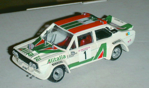 FIAT ABARTH 131 in scala 1:43