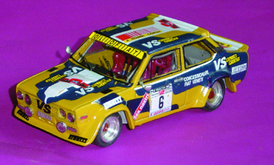 FIAT ABARTH 131 in scala 1:43