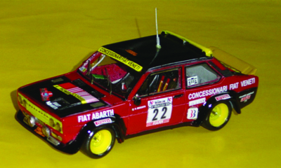 FIAT ABARTH 131 in scala 1:43