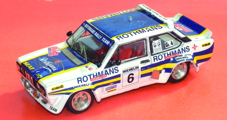 FIAT ABARTH 131 1:43 scale