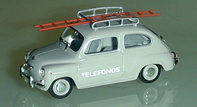 FIAT 600 in scala 1:43