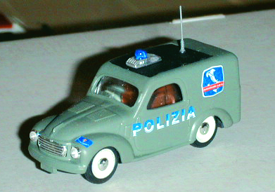 FIAT 500 C FURGONI in scala 1:43