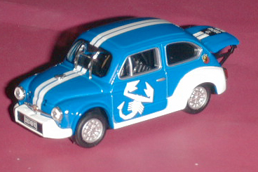 FIAT ABARTH 1000 TC in scala 1:43