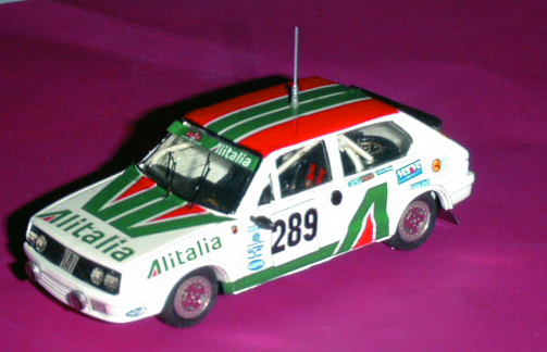 FIAT RITMO 1:43 scale