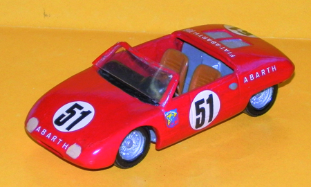 FIAT ABARTH in scala 1:43
