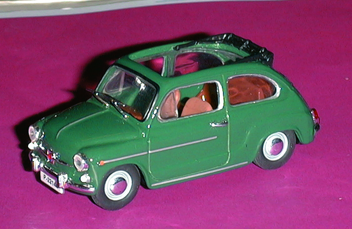 FIAT 600 in scala 1:43