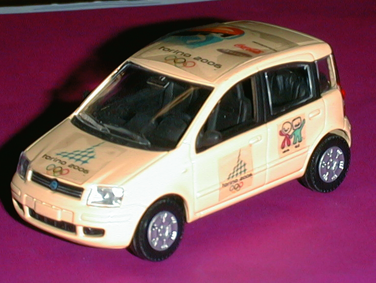 FIAT PANDA in scala 1:43