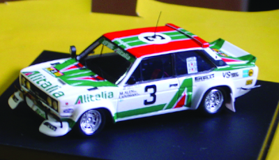 FIAT ABARTH 131 1:43 scale
