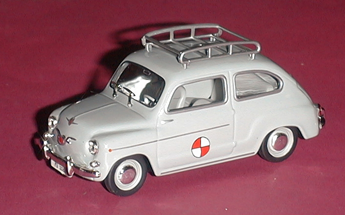 FIAT 600 in scala 1:43