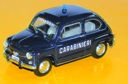 FIAT 600 in scala 1:43