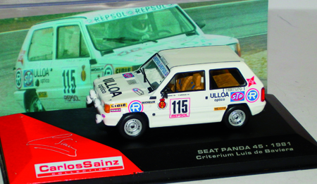 FIAT PANDA 1:43 scale