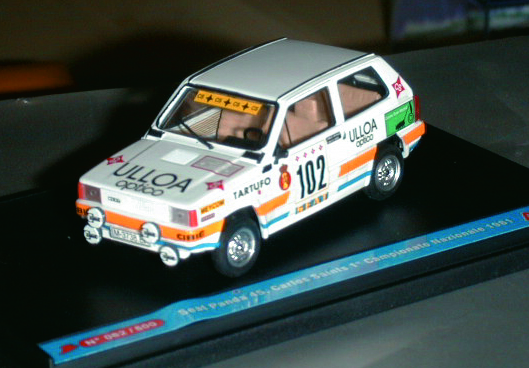 FIAT PANDA in scala 1:43