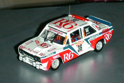 FIAT ABARTH 131 1:43 scale