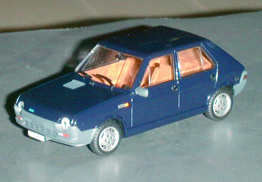 FIAT RITMO 1:43 scale