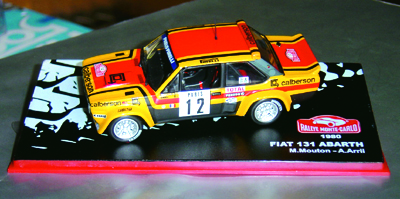 FIAT ABARTH 131 1:43 scale