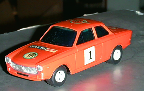 FIAT 124 COUPE' in scala 1:43