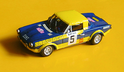 FIAT 124 CABRIO 1:43 scale