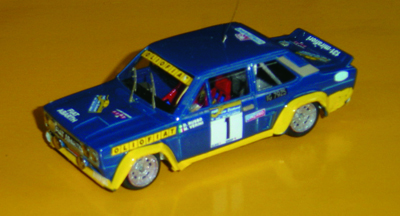 FIAT ABARTH 131 in scala 1:43