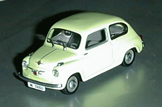 FIAT 600 in scala 1:43