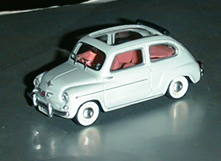 FIAT 600 in scala 1:43