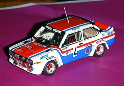 FIAT ABARTH 131 in scala 1:43