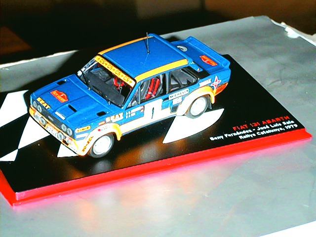 FIAT ABARTH 131 in scala 1:43