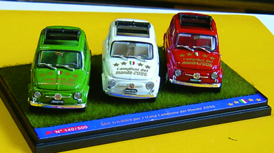 FIAT 500 in scala 1:43