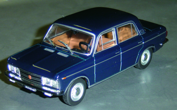 FIAT 125 1:43 scale