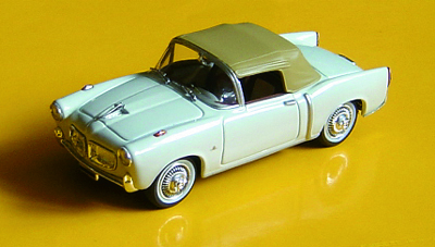 FIAT 1100 CABRIO in scala 1:43