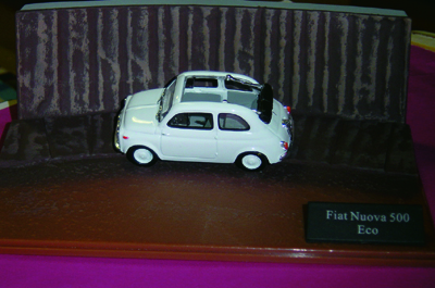 FIAT 500 in scala 1:43