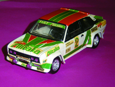 FIAT ABARTH 131 in scala 1:43