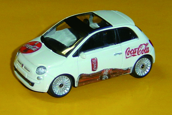 FIAT COCACOLA in scala 1:43