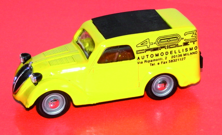 FIAT 500 B FURGONI 1:43 scale