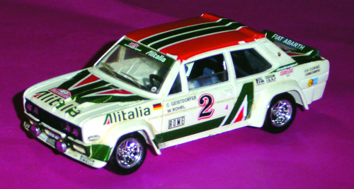FIAT ABARTH 131 in scala 1:43