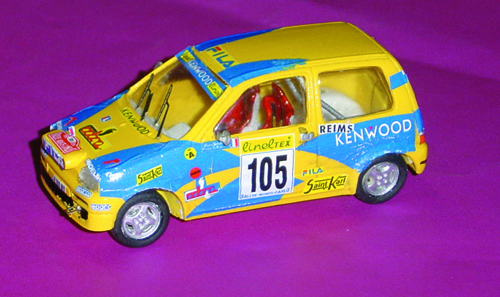 FIAT CINQUECENTO in scala 1:43