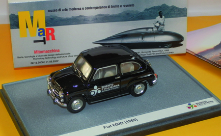 FIAT 600 in scala 1:43