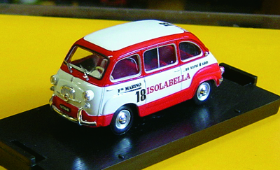 FIAT MULTIPLA in scala 1:43