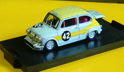 FIAT ABARTH 1000 TC 1:43 scale