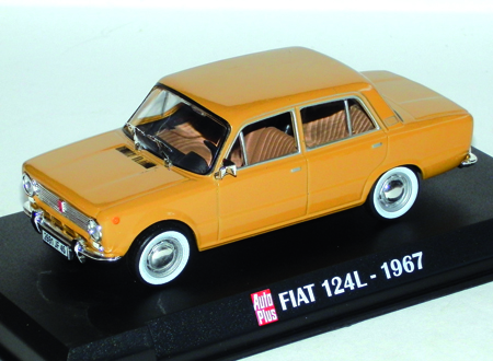 FIAT 124 in scala 1:43