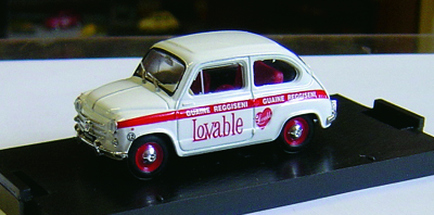 FIAT 600 in scala 1:43